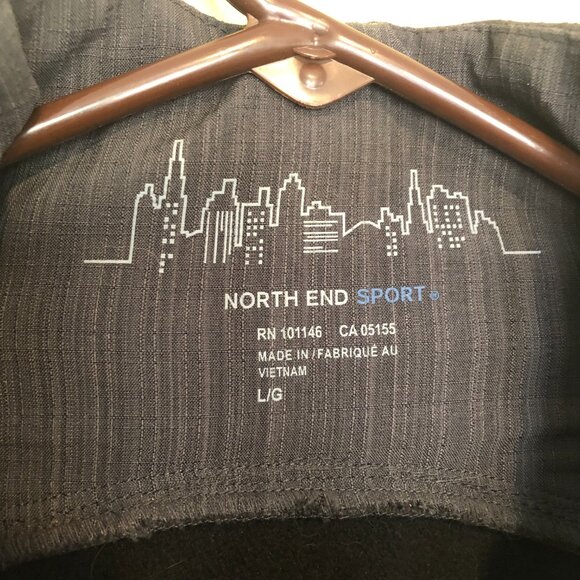 North End Sport Rolls Royce Softshell Jacket 2 Sided Reflective Zip Large Rapper - Picture 4 of 8